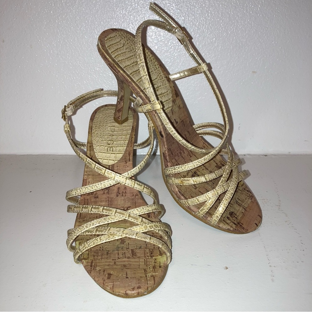 Rampage Slingback Strappy 3.5”Heels